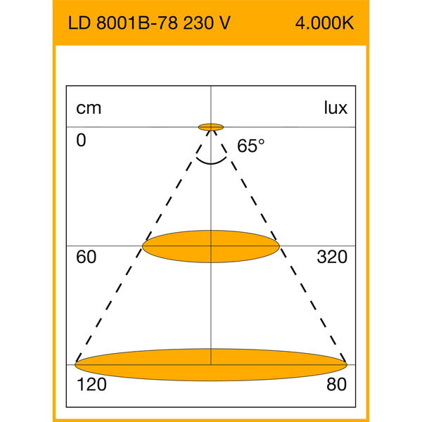 ELEKTRA Einbauleuchte LD 8001B 230 V