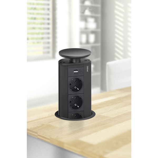 EVOline Steckdosenelement EVOline Port USB 230 V