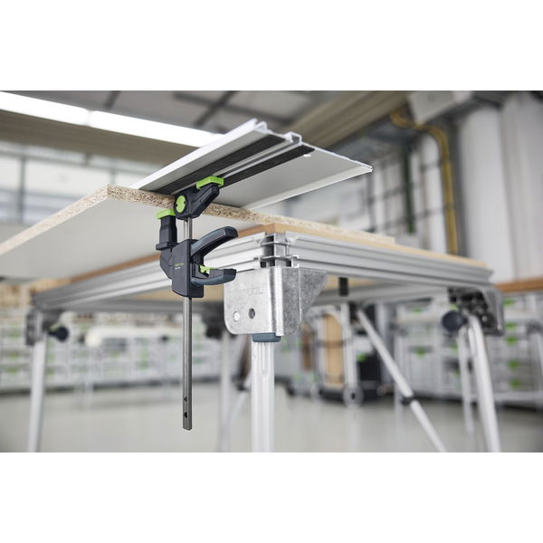 Festool Einhandzwinge FS-EZ 150/2 – Schnellspannzwinge für Führungsschiene und MFT, Spannweite 150mm, 2 Stück