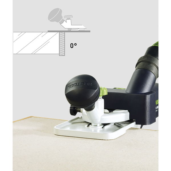 Festool Frästisch FT 0 Grad für winkelgerechte Fräsarbeiten passend zu OFK700EQ-Plus & MFK700EQ/B-Plus