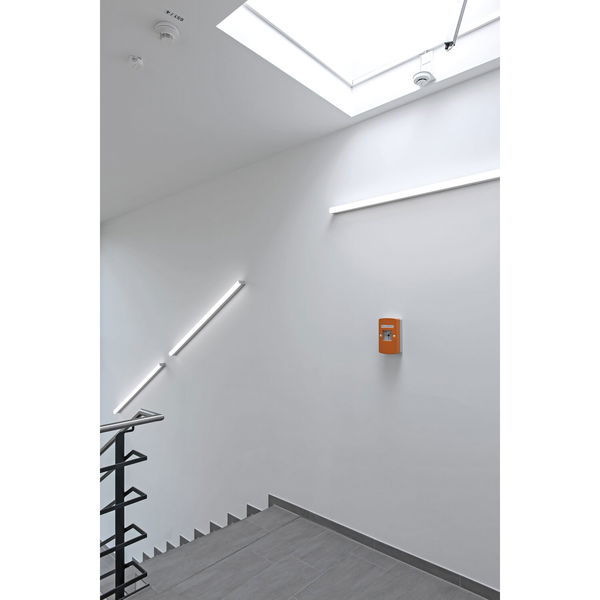 GEZE RWA Notstromsteuerzentrale THZ Comfort N4, Alu Druckguss orange RAL 2011