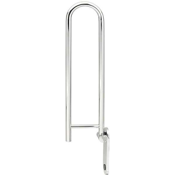 Geesa WC Haltegriff Comfort & Safety – Toilettengriff klappbar 700mm zum Schrauben, verchromt