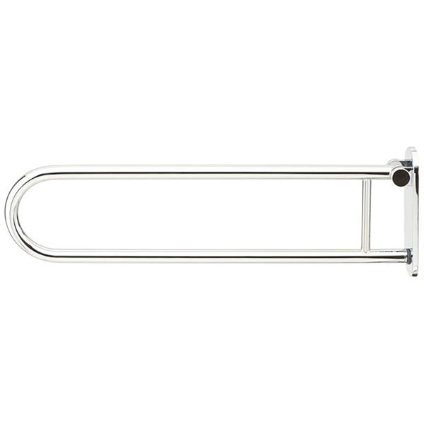 Geesa WC Haltegriff Comfort & Safety – Toilettengriff klappbar 700mm zum Schrauben, verchromt