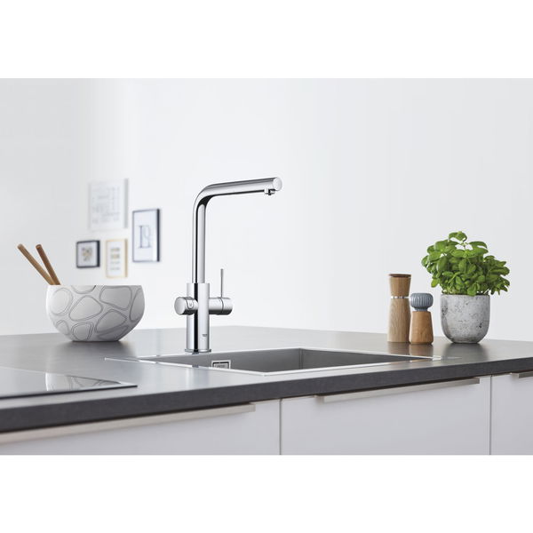 GROHE Blue Home + Armatur L-Auslauf