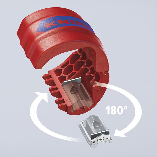 KNIPEX Kunststoff-Rohrabschneider BiX®