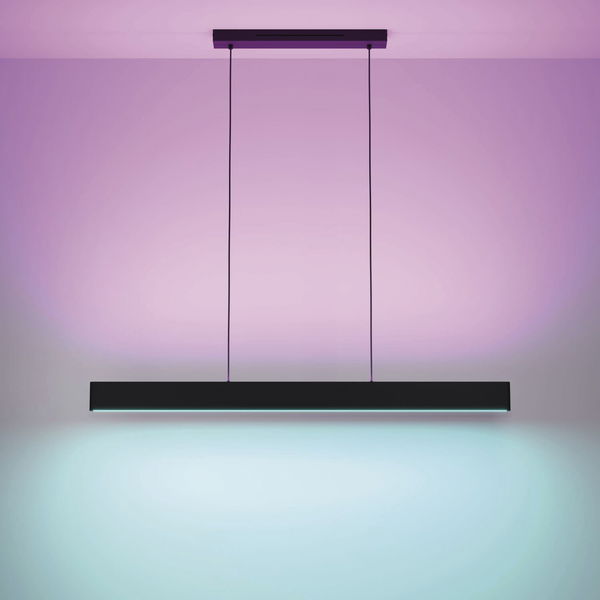 Eglo Led Hängeleuchte 1170mm Andreas-Z – Pendelleuchte mit direkter- und indirekter Beleuchtung schwarz