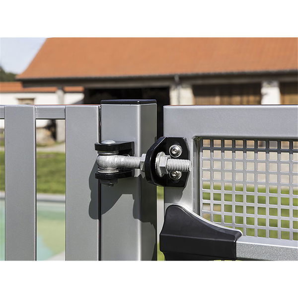 Torband BOLTONHD4D,4-fach verstellbar,180°Öffnungswinkel,Platte 45×35,5mm,silber