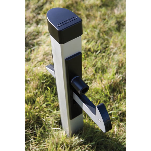 Torfeststeller UGC, Profil 500x57x42 mm, Höhenverst. 40mm, Aluminium silber