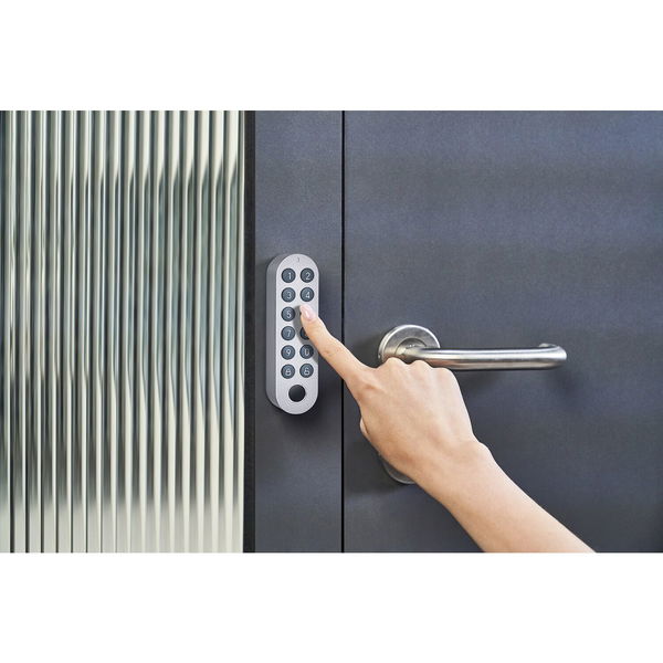 MARCHESI Zutrittssystem Smart Lock G30 ohne Zylinder, Kunststoff silber