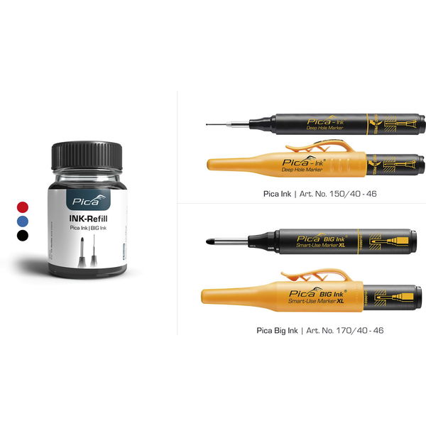 PICA Nachfülltinten-Set Big-Ink Inhalt 25 ml