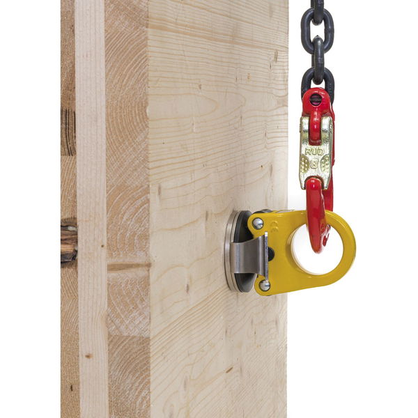 Pitzl Hebeklemme Holz PowerClamp III – Plattenheber bis zu 1500kg im Transportkoffer, 2-teilig mit Bohrer