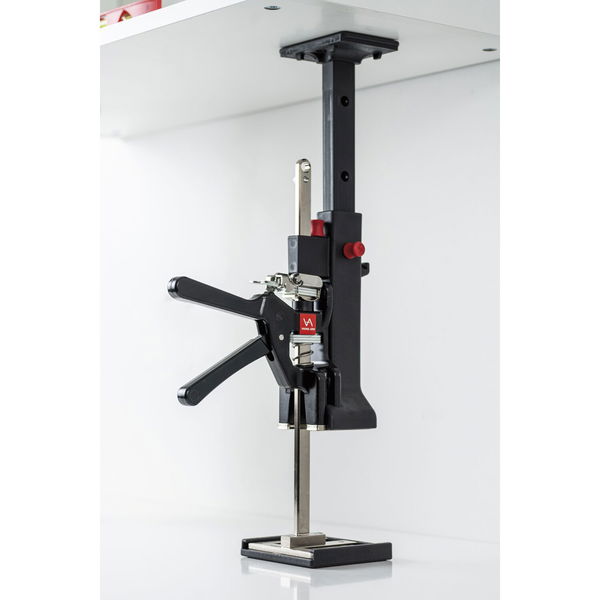 IQ-Tools Montagehilfe für die Schrankmontage passend zu Hebelzwinge Viking Arm, 3-teilig