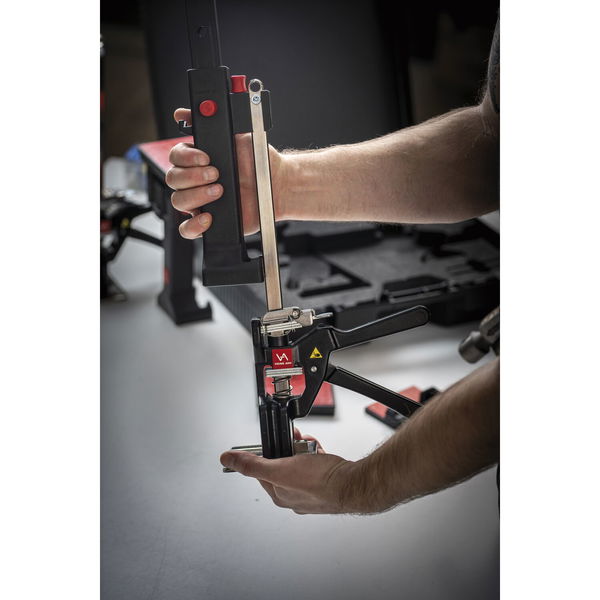 IQ-Tools Montagehilfe für die Schrankmontage passend zu Hebelzwinge Viking Arm, 3-teilig