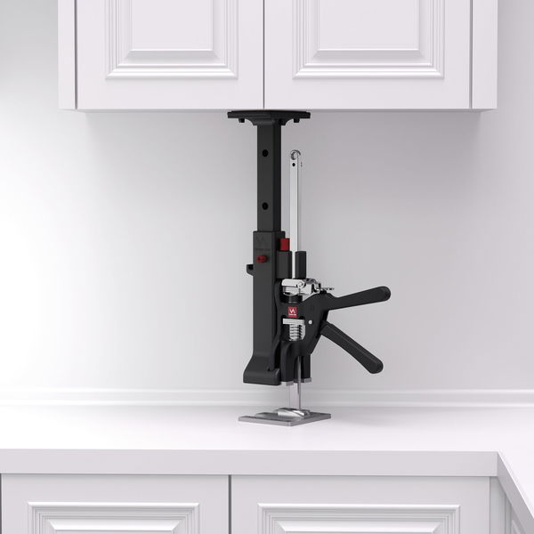 IQ-Tools Montagehilfe für die Schrankmontage passend zu Hebelzwinge Viking Arm, 3-teilig