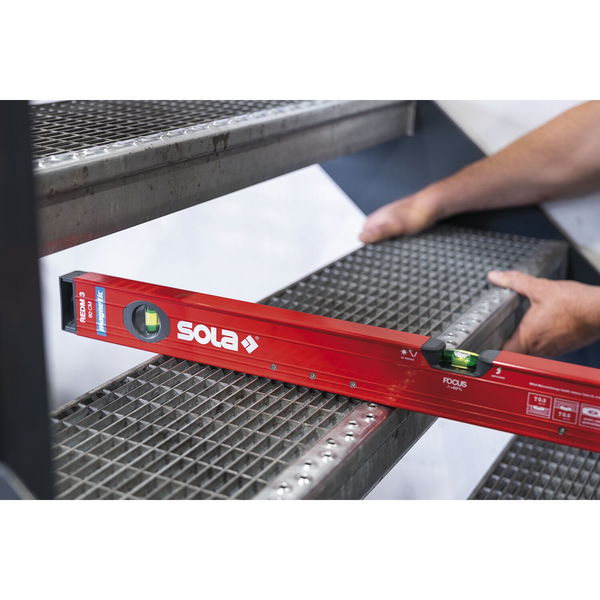 SOLA Magnet Wasserwaage RedM 3