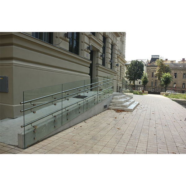 Glaspunkthalter für 6 – 16 mm Glas, ø 30 mm, Edelstahl V2A