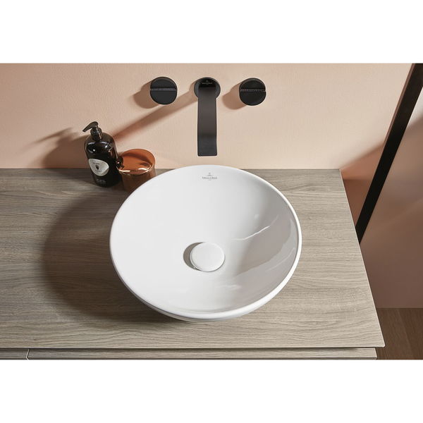 VILLEROY & BOCH Aufsatzwaschtisch Loop&Friends rund