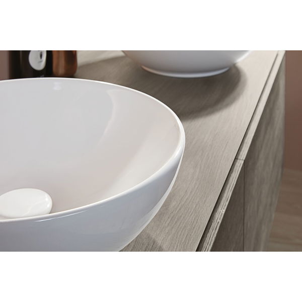 VILLEROY & BOCH Aufsatzwaschtisch Loop&Friends rund