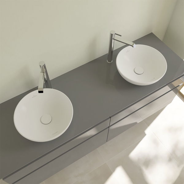 VILLEROY & BOCH Aufsatzwaschtisch Loop&Friends rund