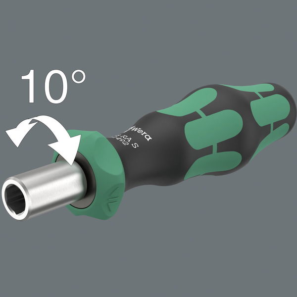 Wera Bit Set Kraftform Kompakt 838 RAS – Bit Satz, Hex-Plus, Phillips, Pozidriv, Schlitz, Torx, Bits Handhalter mit Ratschenfunktion – 14-teilig