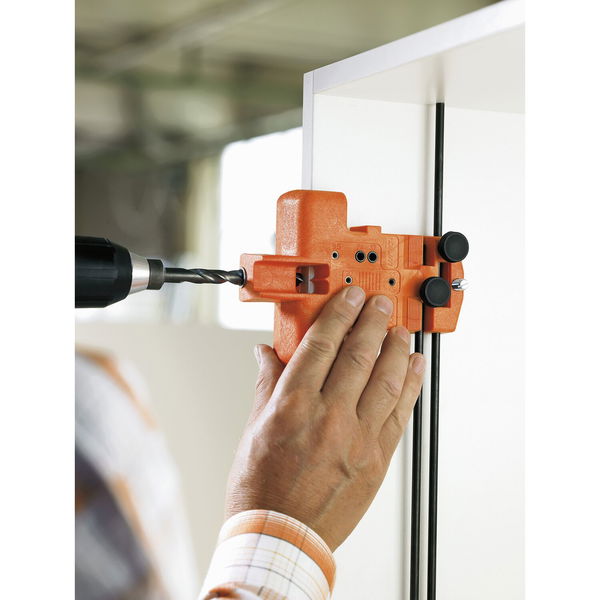 Blum Bohrlehre Montagehilfe Bohrhilfe für Blumotion Kunststoff/Stahl orange