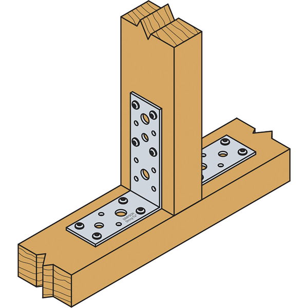 SIMPSON Winkelverbinder AG 40412, 40312, 40414, 40314 – Stahl feuerverzinkt