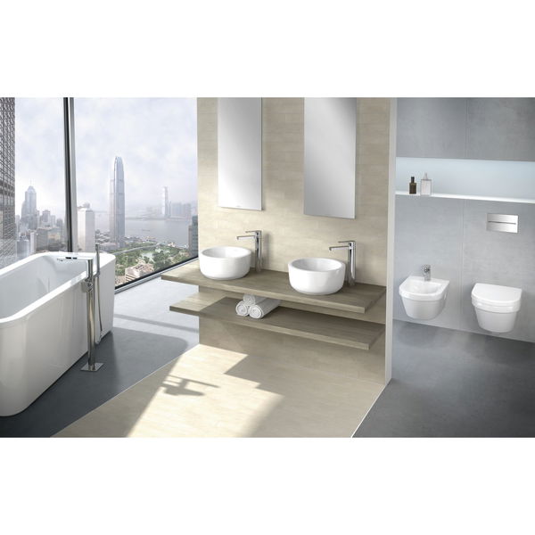 VILLEROY & BOCH Aufsatzwaschtisch Architectura 5A276001 600 mm, Weiß Alpin