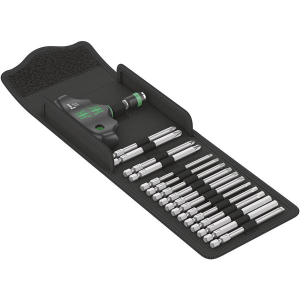 WERA Bit Satz Kraftform Kompakt 400 17-teilig