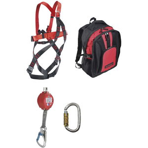 TEUFELBERGER Hubsteiger Set mit Ergo Click im Rucksack Nennlast 130 kg