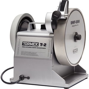 Tormek Schleifmaschine für Messer – Messerschleifmaschine mit einstellbarem Schleifwinkel, T-2, 120W