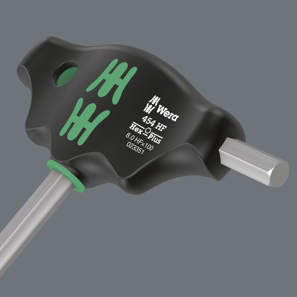 WERA Stiftschlüssel-Sechskant mit Quergriff Hex-Plus Serie 454 HF