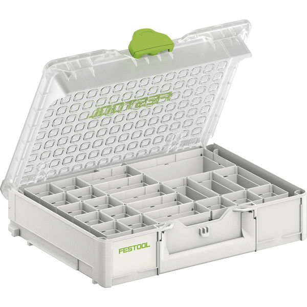 FESTOOL Systainer³ Organizer SYS 3 M 89 mit 22 Einsatzboxen 396 x 296 x 89 mm