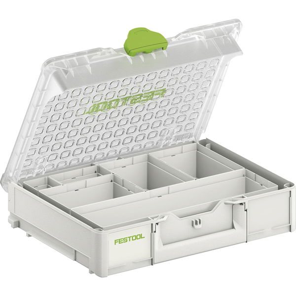 FESTOOL Systainer³ Organizer SYS 3 M 89 mit 6 Einsatzboxen 396 x 296 x 89 mm