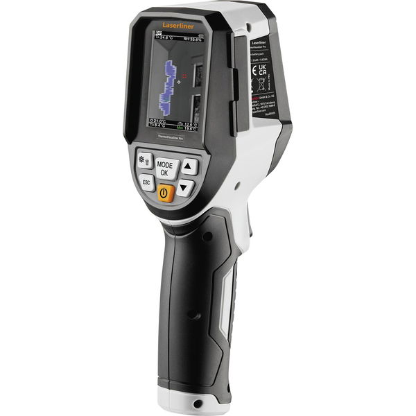 Laserliner Wärmebildkamera ThermoVisualizer Pro 320×240 Pixel Thermalkamera zur Identifikation von Temperaturverläufen, Energieverlusten, Wärmebrücken und Kondenswasser – Messbereich -20 bis +400 Grad