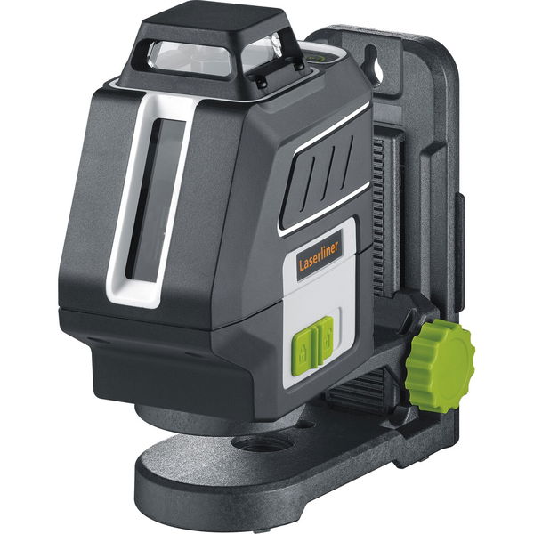 Laserliner Kreuzlinienlaser mit Stativ Linienlaser grün – PockelLine G360 Set 3,7V Li-Ion