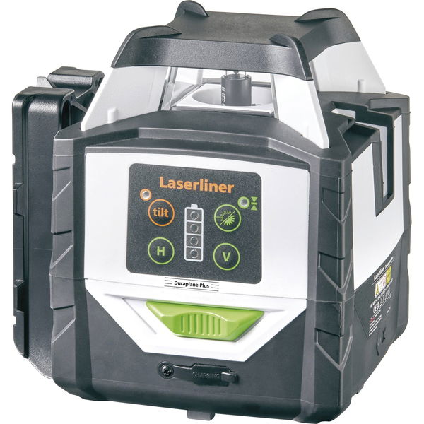 Laserliner Rotationslaser mit Stativ und Teleskop Nivellierlatte G360 MX + Zubehör