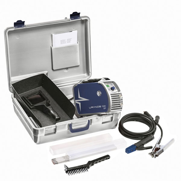 Böhler Schweißgleichrichter Uranos 1500 DP Schweißinverter inklusive 20x Elektroden + Zubehör 230V