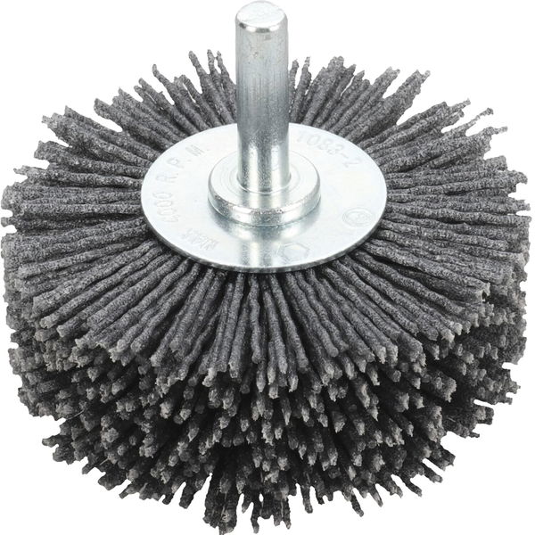 Osborn Rundbürste-Rustifil Schaft 8mm, ø 80mm, K80, Breite 35mm, Holzstruktur