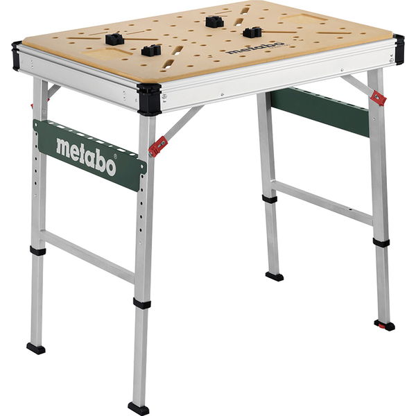 Metabo Multifunktionstisch MWB 100, klappbar, 710x960mm höhenverstellbar, MDF