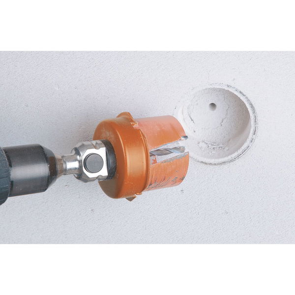 Mandrex Lochsäge mit Randversenker – Dosenbohrer mit MXqs One-KlicK-Adapter ø 68mm