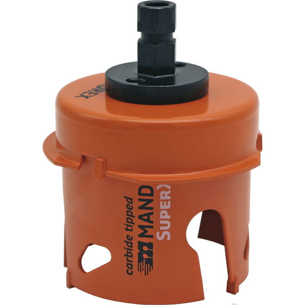 Mandrex Lochsäge mit Randversenker – Dosenbohrer mit MXqs One-KlicK-Adapter ø 68mm