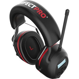 Perfectpro Kapselgehörschutz – Gehörschutz mit Radio DAB+ und UKW-Empfang H-40 Earprodection 31dB