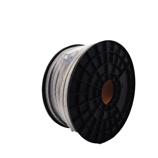 LED’S WORK Led Lichtschlauch außen wasserdicht – Lichterschlauch ideal für die Baustelle und zur Außenbeleuchtung, 50m 40000lm 5000k, 370W