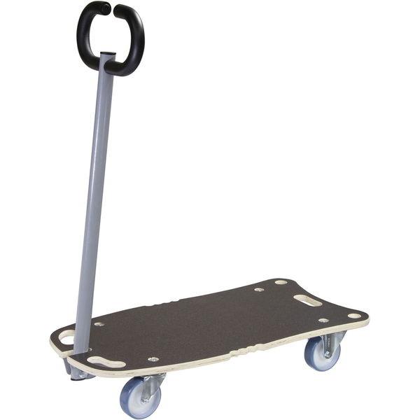 Transportwagen klappbar bis 300kg Tragkraft mit Softrollen – Klappwagen 800x400mm + MaxiGRIP Ladefläche