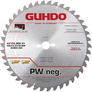 GUHDO HW-Piano plus Kappkreissägeblatt