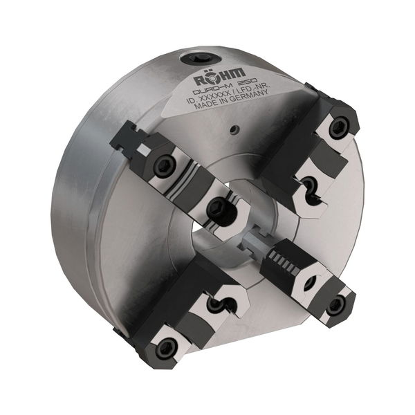 RÖHM 4-Backenfutter, DURO-M-250/4 KK6, ID 185559, Grund- und Aufsatzbacken