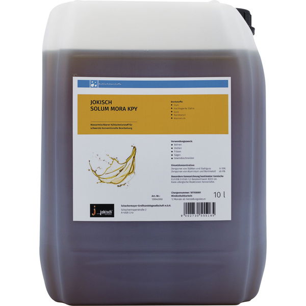 JOKISCH Kühlschmierstoffkonzentrat Solum Mora KPY 10 Liter