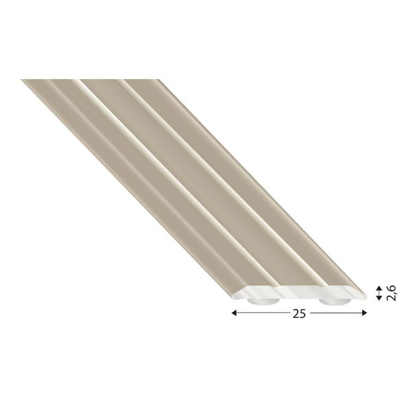 Kügele Alu-Abdeckprofile, selbstklebend
