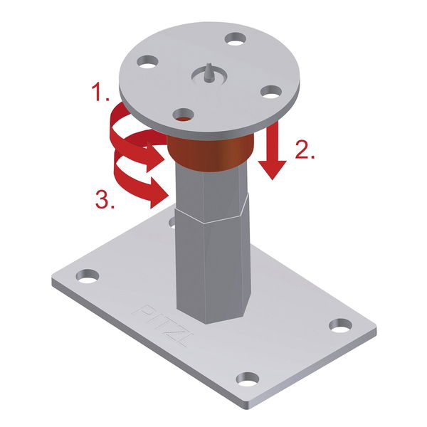 PITZL Pfostenträger Typ  10529