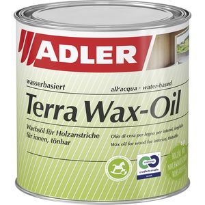 Adler Holzöl Innen Terra Wax Oil – Hartwachsöl zur Holzpflege im Innenraum, farblos 750ml